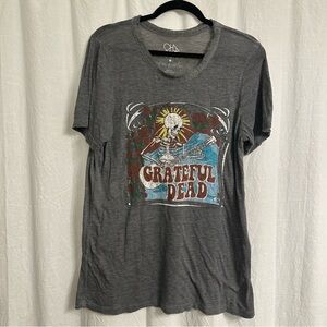 Chaser x Free People‎ Grateful Dead Graphic Band Tee Size Large Soft